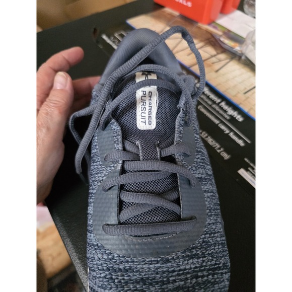 Under Armour Dark Gray Womens Charged Purduit 3 Running Shoe. Size 8. Perfect... - Picture 2 of 6